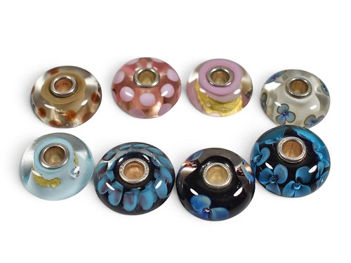 Genuine trollbeads charms - 8x,