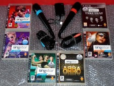 * 6 SONY PS3 SINGSTAR Games +