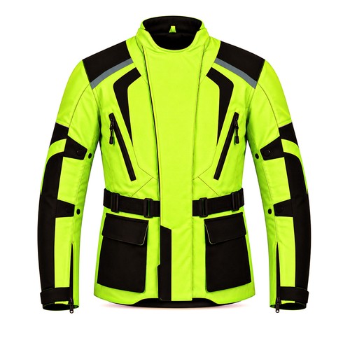 Men motorcycle long coat - long,