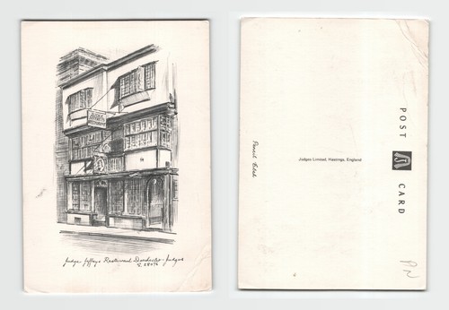 Postcard judge jeffreys - postcard,