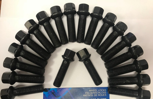 Alloy wheel bolts m14x1 r14 - wheel, m14x1.5