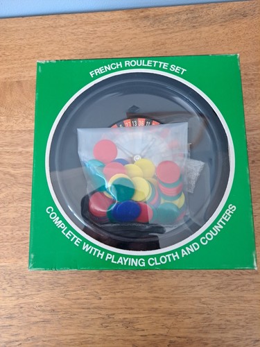 French roulette set - french, set-retro