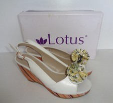 LOTUS Ladies Leather White