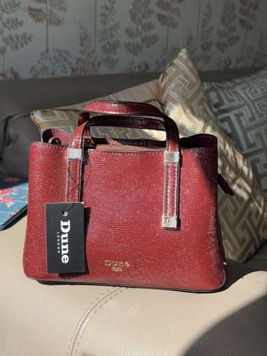 Dune burgundy bag brand - burgundy, new