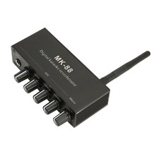 Portable 6.5mm Karaoke Mixer Dual Microphone Input For DJ Music Stage