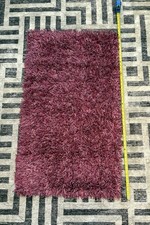 Rug In Amethyst Colour 60cm By 110cm