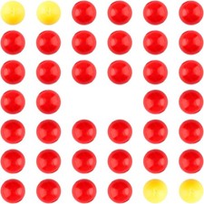 Tabanzhe 42PCS Plastic Marble