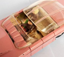 Vintage Dinky Toys Lady Penelope's FAB 1 Thunderbirds. VGC with Missile.