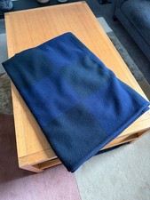 Tekla cashmere blanket, blue