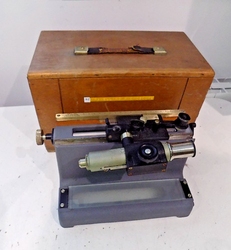 Vintage vernier microscope - vintage,