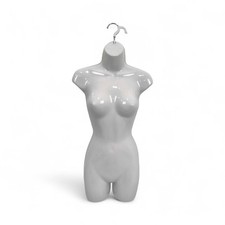 White Glossy Female Hanging