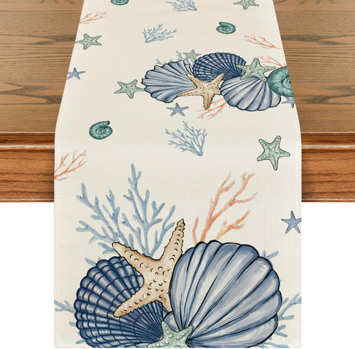 Shells starfish coral oceans - coral,