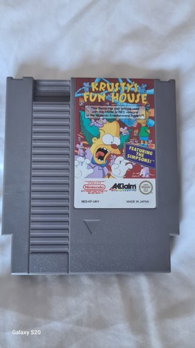 Nes game krustys - game,