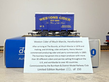 Dapol Westons Cider Brewery Vent Van No3 Ltd Ed Burnham & District MRC