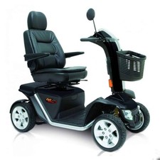Pride Colt Executive Mobility Scooter - 26-Mile Travel Range - Black