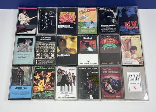 Lot cassette tapes 70s - of, 18
