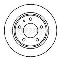 Rear solid brake discs - brake, for