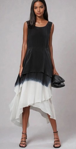Religion serpentine dress dip - serpentine,