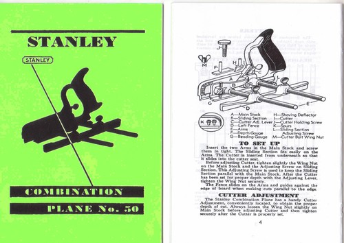Stanley combination plane - stanley,