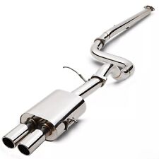 3" STAINLESS CAT BACK EXHAUST