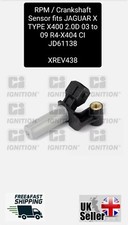RPM / Crankshaft Sensor fits JAGUAR X TYPE X400 2.0D 03 to 09 R4-X404 CI JD61138