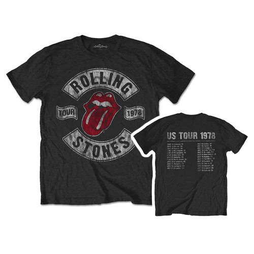 Rolling stones shirt 1978 us - t-shirt,