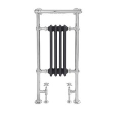Anthracite Heated Towel Rail