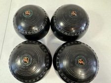 Henselite Super Grip 4 x Bowls Size 6 45 TW BIBC C00C