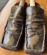 Martine Rose snakeskin Loafers 42