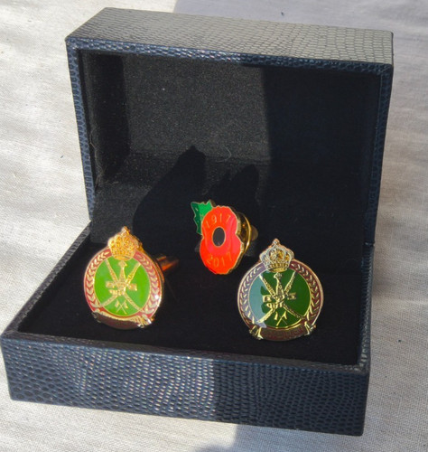 Saudi arabia cufflinks colour - arabia,