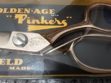 sheffield made,pinking shears new in box