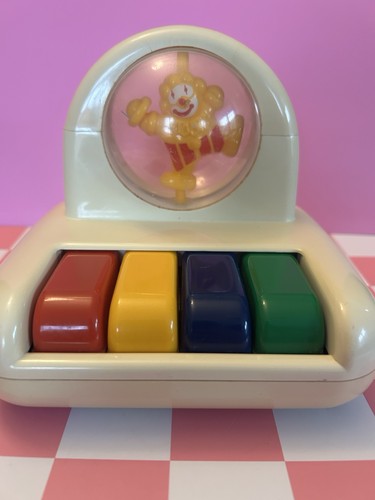 Vintage baby piano musical toy - vintage,