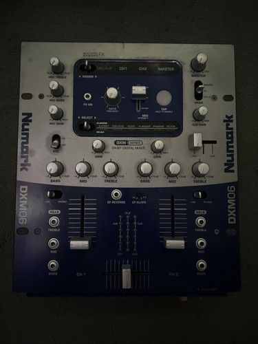 Numark dxm06 channel dj - numark, 2-channel