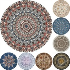 Retro Round Carpet Bohemian