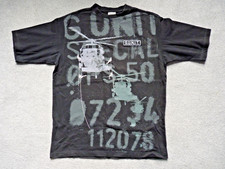 Rare vintage 50 Cent G-Unit Black HEAVY weight cotton T-shirt Large 110-042321