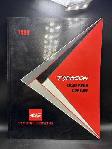 1993 gmc typhoon service - 1993,