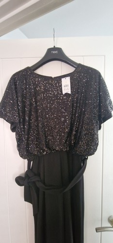 Next black sequin - black, top