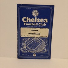 Chelsea v Sunderland -