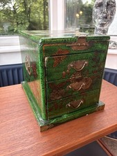 Stunning Antique Large Chinese Jewellery / Travel Box 