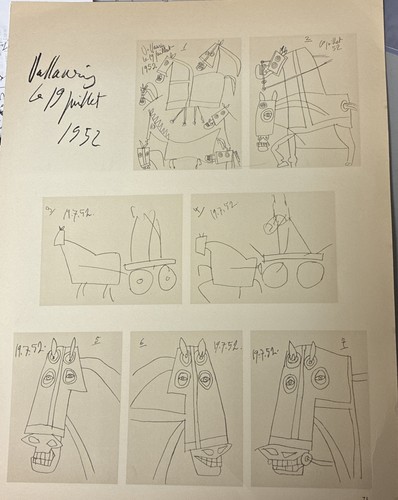 Picasso offset lithographs - lithographs, of