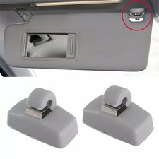 Sun visor clip - sun, grey