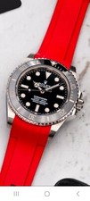 Rolex Submariner 41mm, Zealande Strap - Tang Buckle. Red. Immaculate!! 