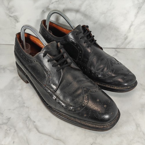 Loake oxford brogue shoes mens - loake,