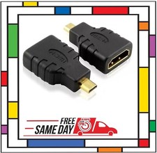 HDMI FEMALE to MICRO HDMI  ADAPTER CONVERTER GOLD PLATED for Home Theater GoPro
