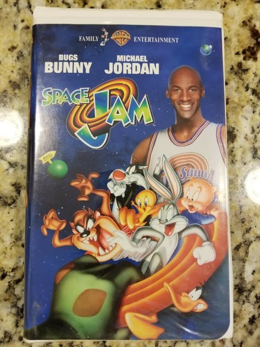Space jam movie vhs 1997 - movie,