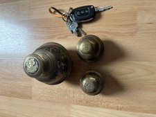 vintage Brass Indian claw Bell