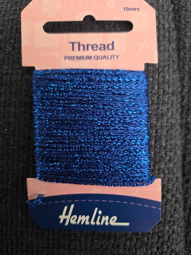 Hemline royal blue metallic - blue,