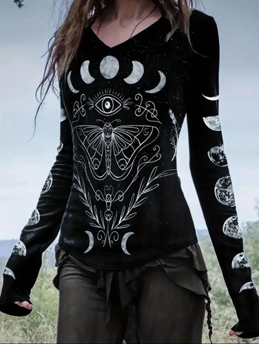 Women gothic celestial - gothic,