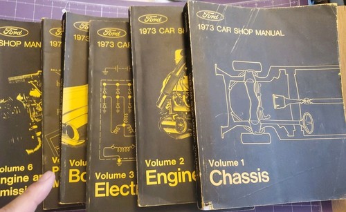 1973 car shop service manual - 1973,
