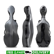 Cello Case Black with Wheels